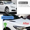 1Pair Car Hood Decoration Realistic Air Outlet Design Simulation Air Vent Fake Air Intake Body ABS Auto Decorative Sticker
