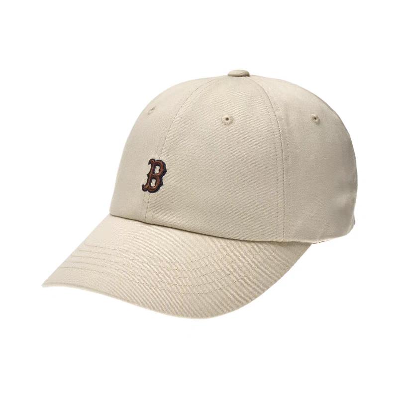 Хлопковая бейсболка MLB для защиты от солнца, унисекс, цвет экрю, модная, 3ACPB045N-43SAM F