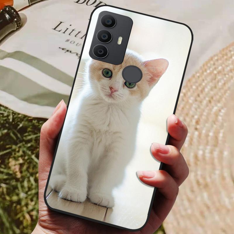 For TCL 30 SE Case 305 TPU Silicone Soft Fashion Phone Cover for TCL 30SE 306 305 Case 6165A Bumper Funda for TCL30SE 6.52 Inch