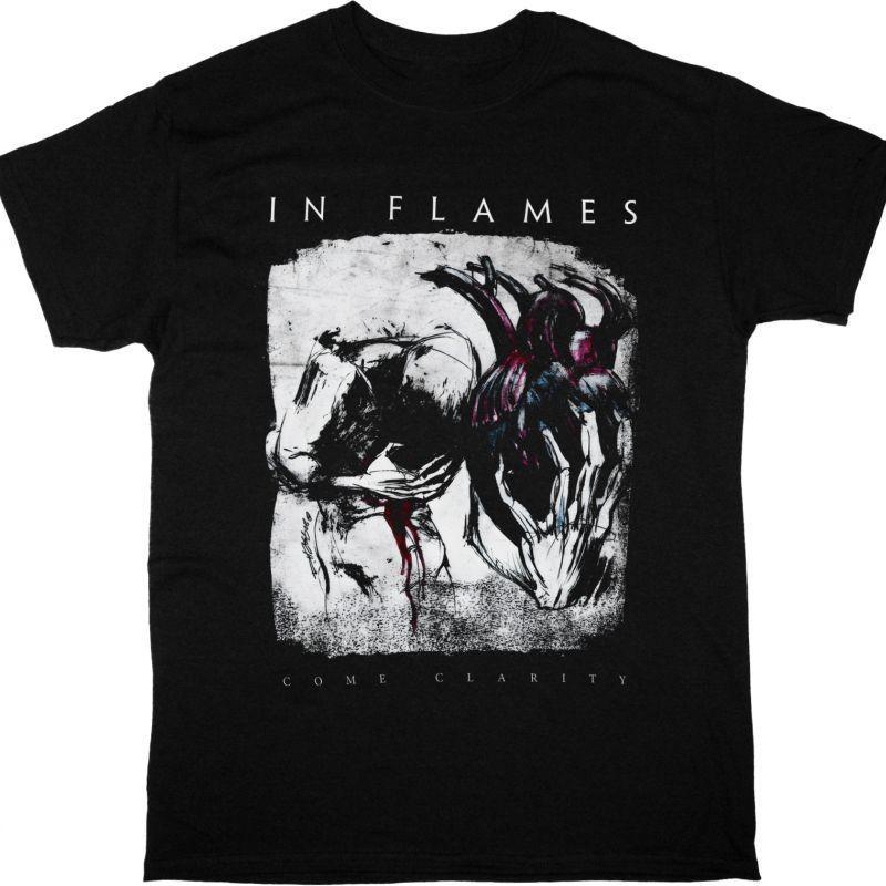 In Flames Come Clarity Black T-Shirt S разноцветный