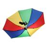 Outdoor Foldable Head Umbrella Hat Anti-Rain Anti-Sun Head-Mounted Headwear Sun Cap for Fishing Golf Cycling Hiking Camping