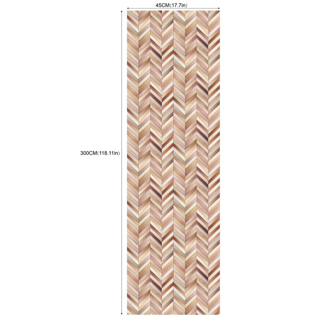 Fresh Wood Grain Living Room and Bedroom Background Modified Self-Adhesive Wallpaper (45cm *300cm)