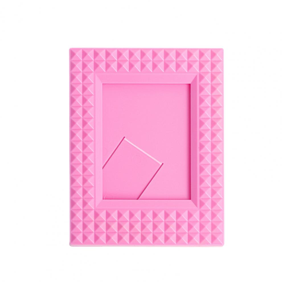 3 Zoll für Polaroid Instax Mini Fotorahmen Desktop-Deko Dekorativer Fotokartenhalter Vertikaler Fotoständer Rahmen