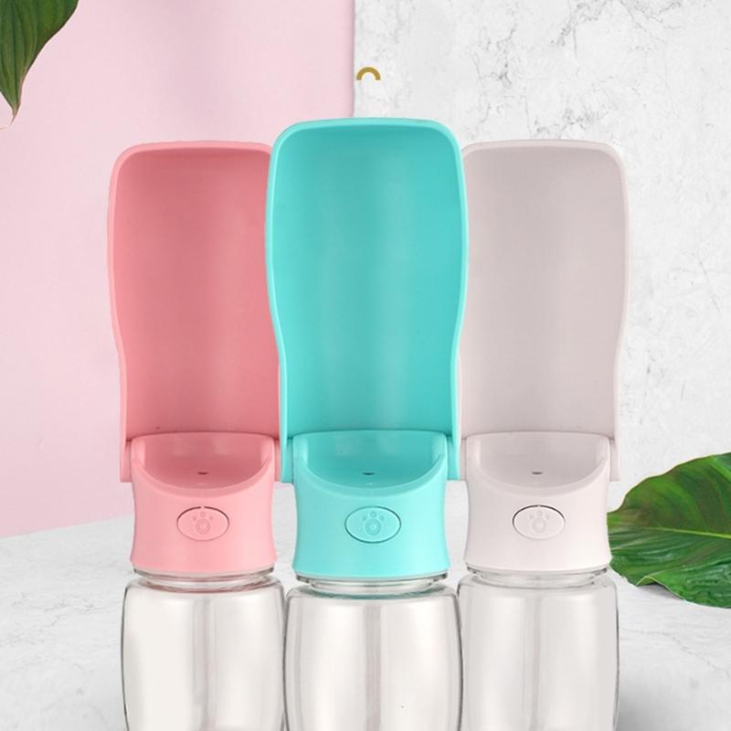 Portable Pet Dog Water Bottle Travel Puppy Cat Drinking Bowl Outdoor Pet Water Dispenser Feeder Pet Product Accessory