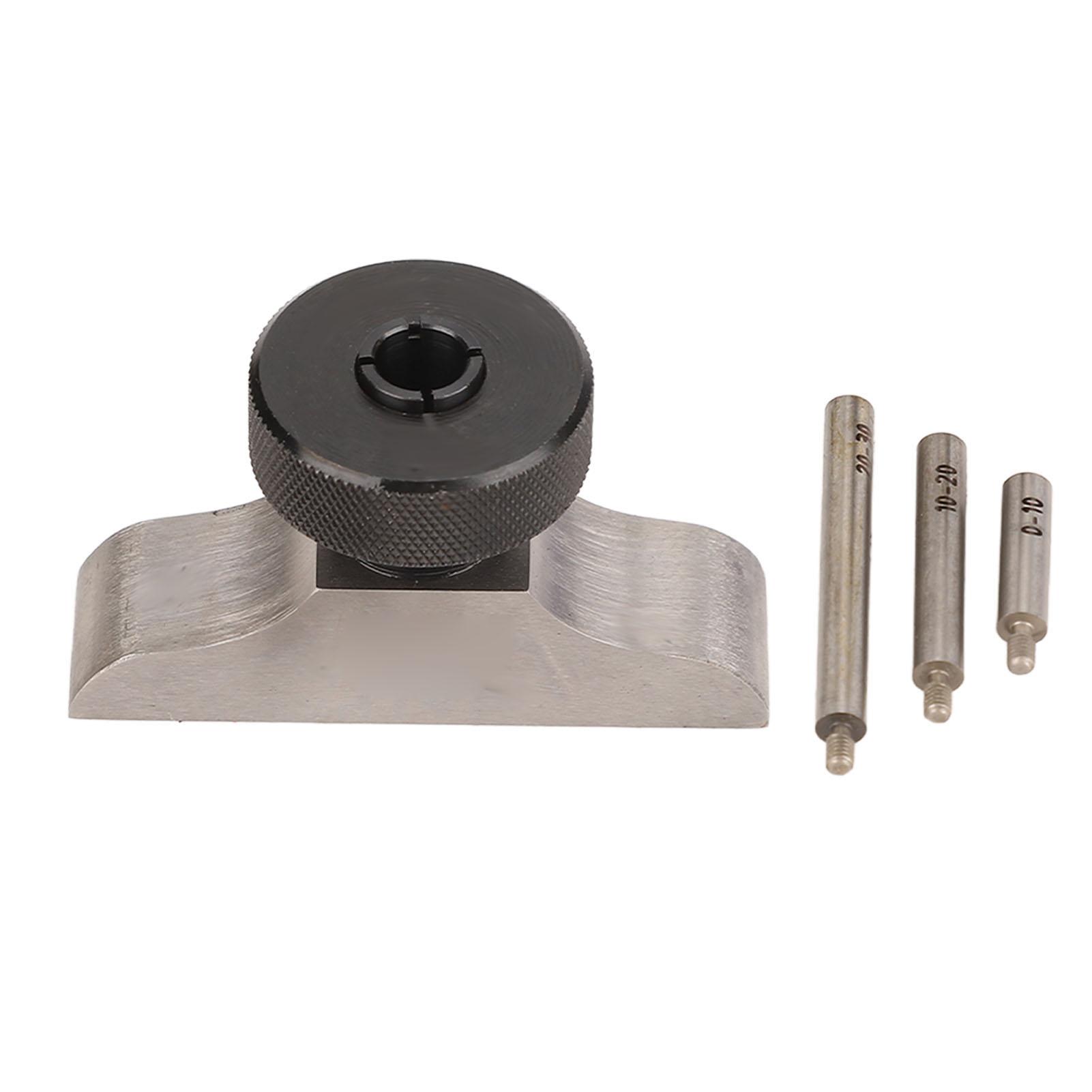 

Основание циферблатного индикатора глубины. Подставка для микрометра глубины из закаленной нержавеющей стали с 3 удлинителями.