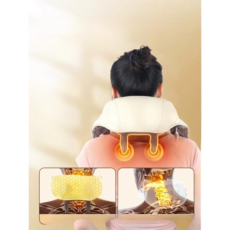 Zhigao Zervixmassagegerät, Rücken- und Taillen-Trapezmuskel-, Schulter- und Nackenmassagegerät, Nackenknet- und Ganzkörper-Multifunktionsgerät