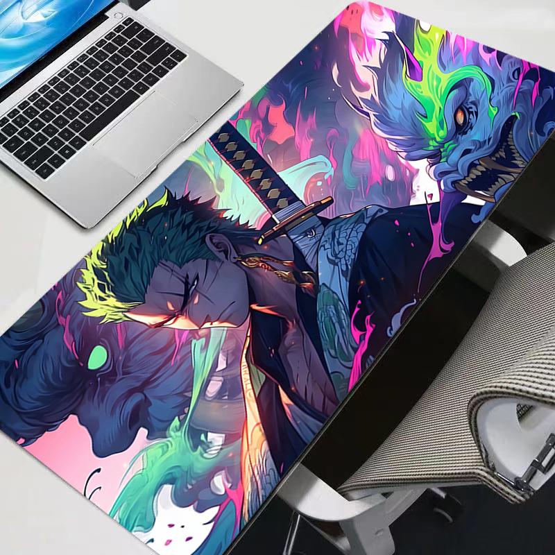 Computer Mouse Pad Gaming One Piece Anime Durable MousePad Large Mouse Pad Gamer Keyboard Pad XXL PC Desk Mat Tapis Souris