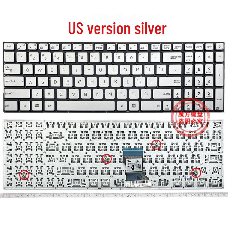 

Compatible Keyboard for ASUS N501J, N501JM, N541L/LA, Q501, Q501L, Q501LA Models