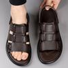 Fashion Male Comfortable Luxury Sandals Breathable Casual Male Sandals All-match Hot Sale Hollow Out Shoes All-match Walking Men's Shoes