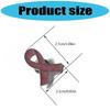10Pcs Elegant Enamel Ribbon Bows Butterfly Brooch Alloy Pin For Weddings Parties Costume Accessories