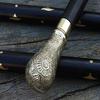 Antique Style Victorian Vintage Designer Brass Handle Cane Wooden Walking Stick