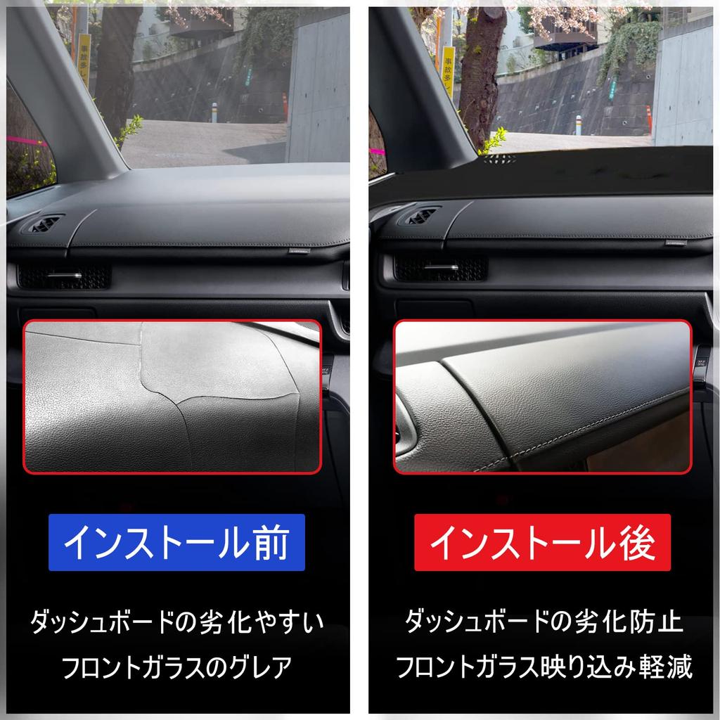 Custom Dashboard Mat for Honda STEPWGN RP6 RP7 RP8 (2022-Present) Flannel Anti-Glare Sun Shade Heat Insulation Black