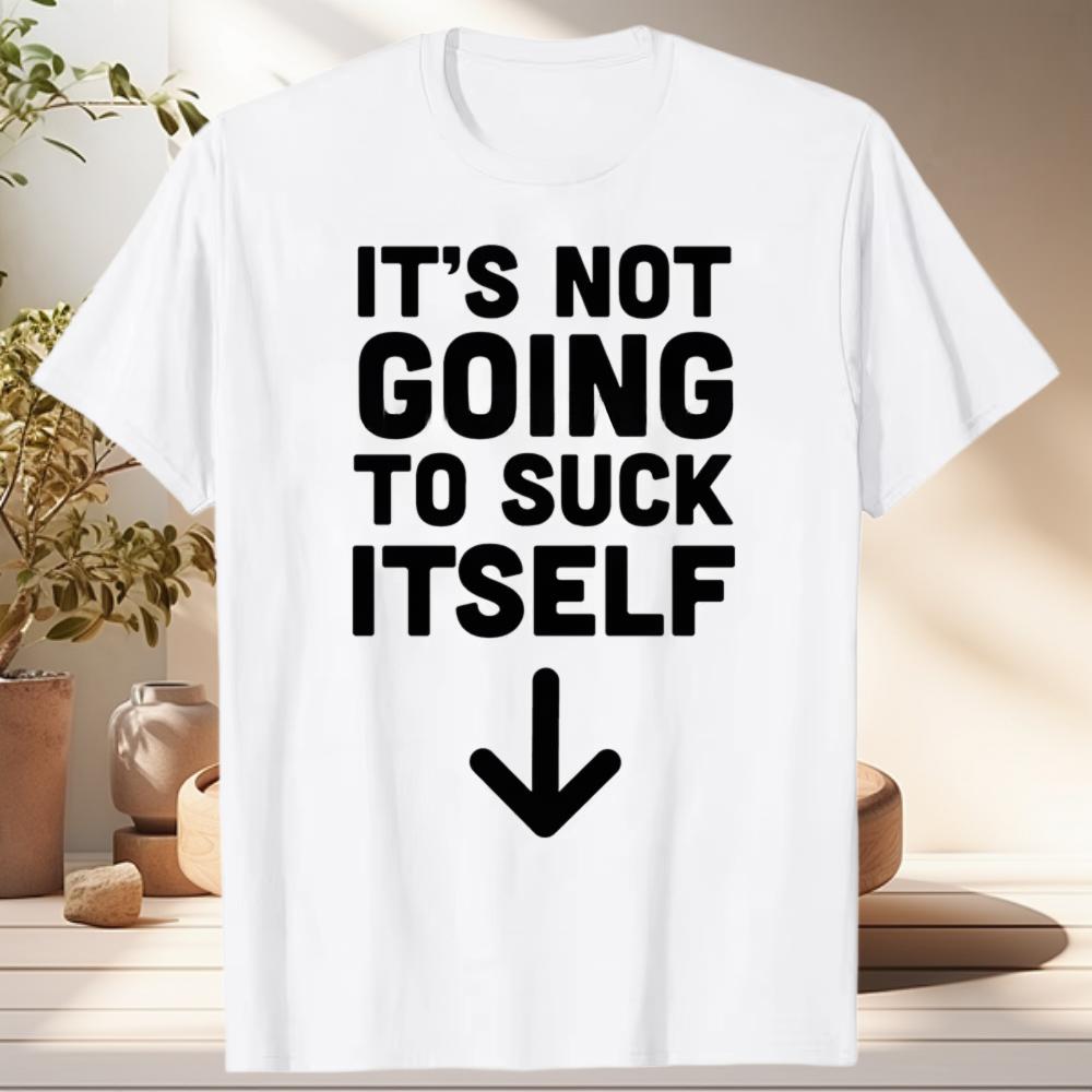 Camiseta Engraçada 'Não Vai Sucar' Sexo Humor Adulto Humor Retrô Streetwear Camiseta Manga Curta Unissex Roupas Largas