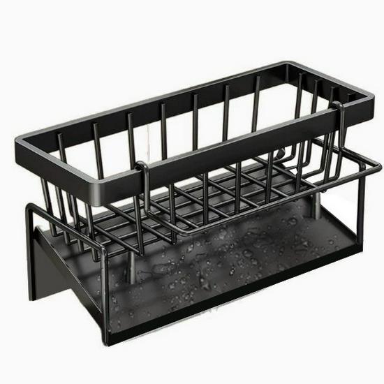 Sponge & Dishcloth Kitchen Storage Rack for Sink & Faucet