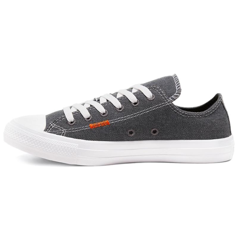 

Converse Chuck Taylor All Star Round-toe Lace-up Low-Top Espadrilles Unisex Dark Grey 36