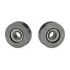 20pcs V623ZZ V Groove Ball Bearing Pulley For Rail Track Linear Motion System 3x12x4mm