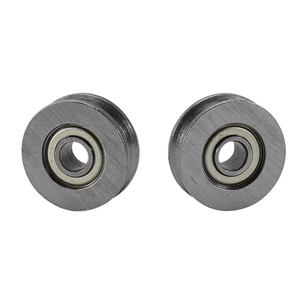 20pcs V623ZZ V Groove Ball Bearing Pulley For Rail Track Linear Motion System 3x12x4mm