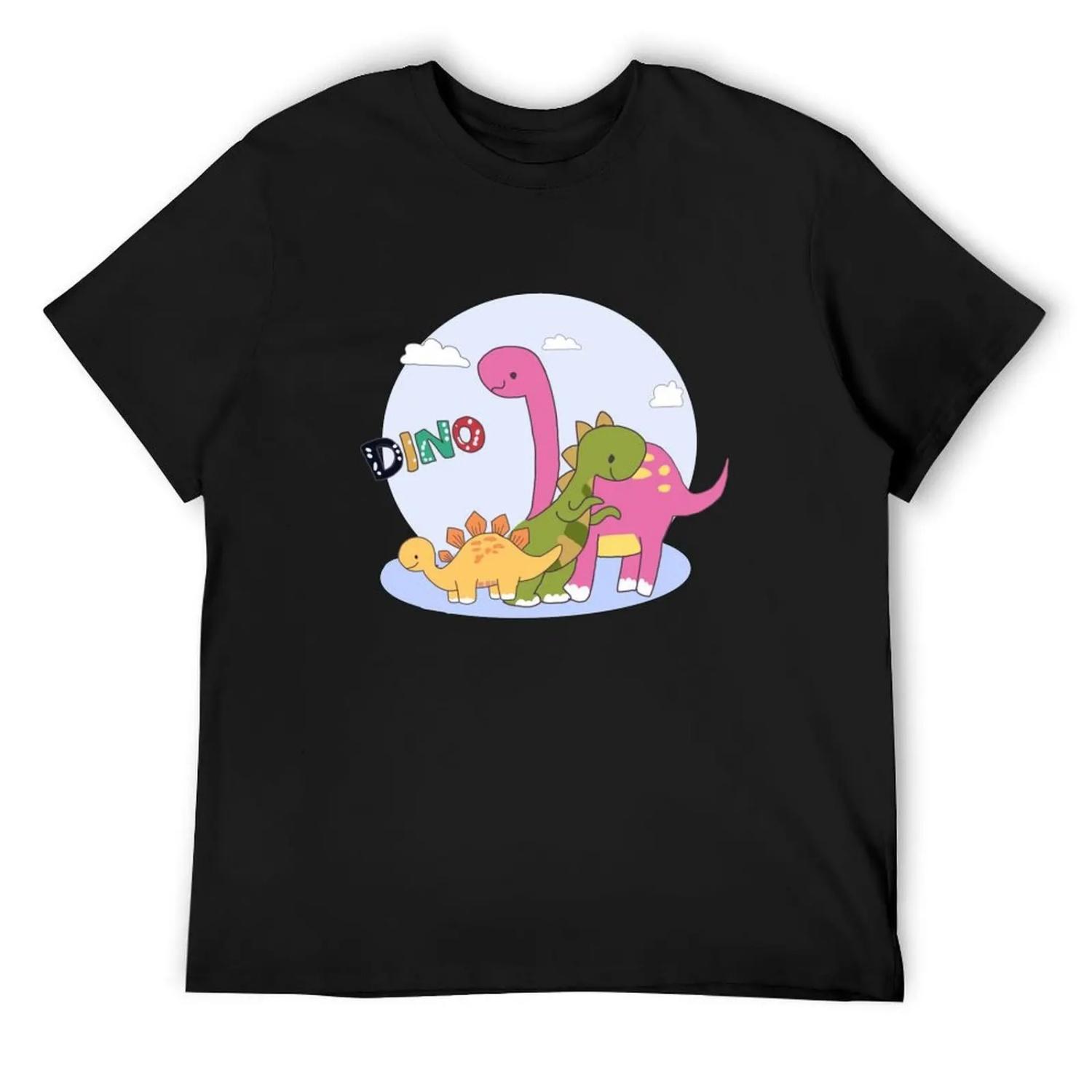 Dino Family Shirt design -Its Okay Not to Be Okay T-Shirt oversize t-shirts man anime t shirts Men s t-shirts S