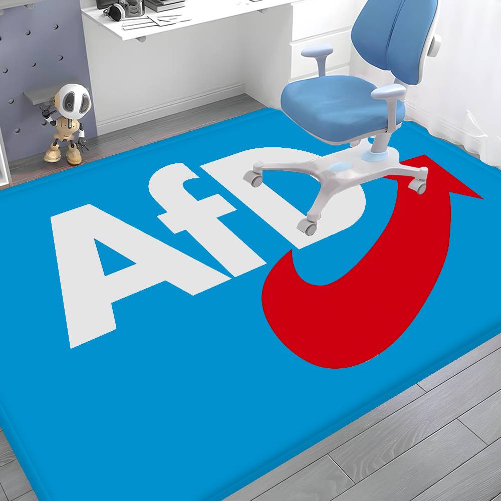 Political AfD Logo Door Mat Nordic Style Bedroom Living Room Doormat Home Balcony Anti-Slip Alfombra