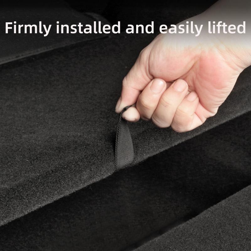 Rear Trunk Lid Pull Strap for Tesla Model Y 2025 2026 Juniper Launch Drawstring Rope Open Cover Handle Organizer Car Accessories