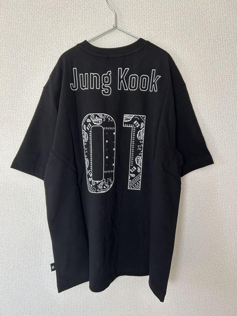 [USED] Tag attached * Limited edition * BTS TEAMBTS T-shirt Jungkook M
