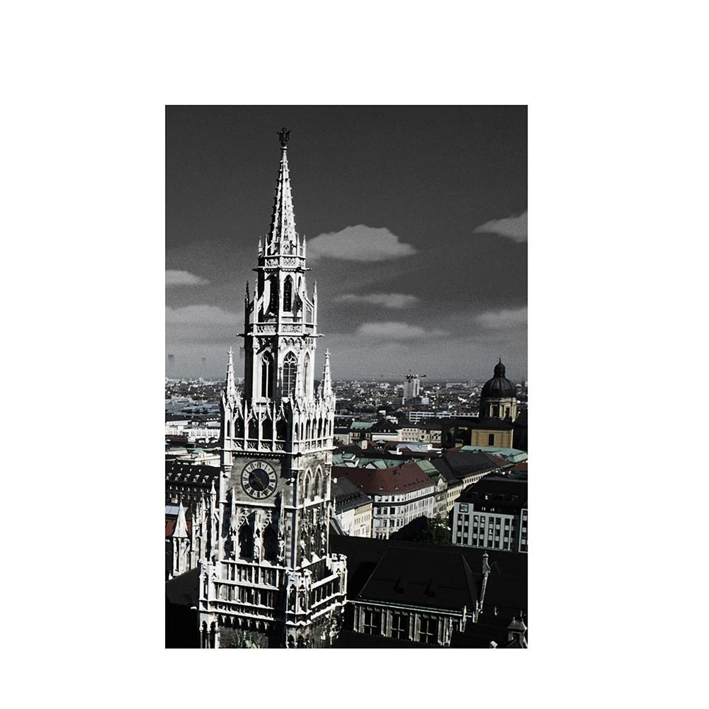 Urban Nightscape Backdrop-City Street Scene for Weddings,Birthdays,Party Banner,Picturesque Scene,Wall Tapestry