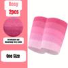 2pc Colorful Compression Wristbands,Absorbing Sweatbands,Elastic and Soft,Terry Cloth Comfortable for Men and Women  for Running