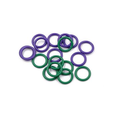 270Pcs Rubber Rings Sealing Ring Kit HNBR Material Purple Green Car Air Conditioning O Rings Universal 18 Sizes
