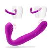 Στράπλες Strapon Dildo Vibrator Dual Motor Τεράστια σεξουαλικά παιχνίδια για ενήλικες για γυναίκες G Spot Vagina Masturbator