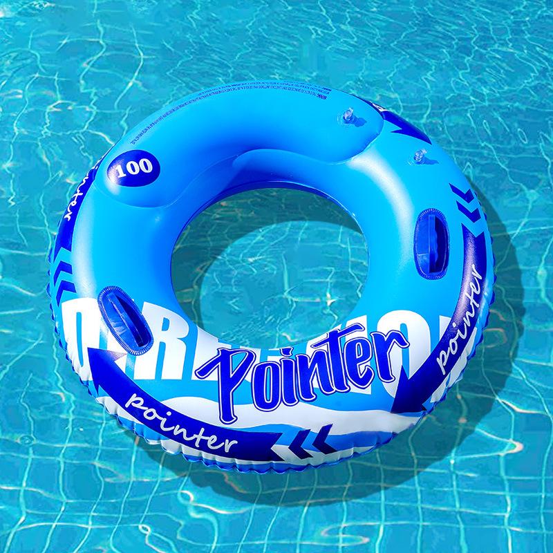 Inflatable Adult Mermaid Tail Swim Ring & Floating Water Chair