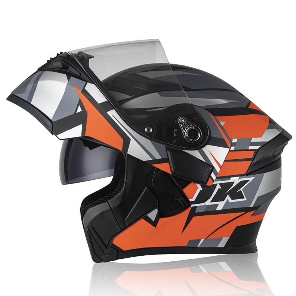 Cască Motocicletă Cască Motocicletă Full Face Accesorii Motocicletă Bărbați Și Femei Impermeabilă Protecție Solară Cască Certificată DOT