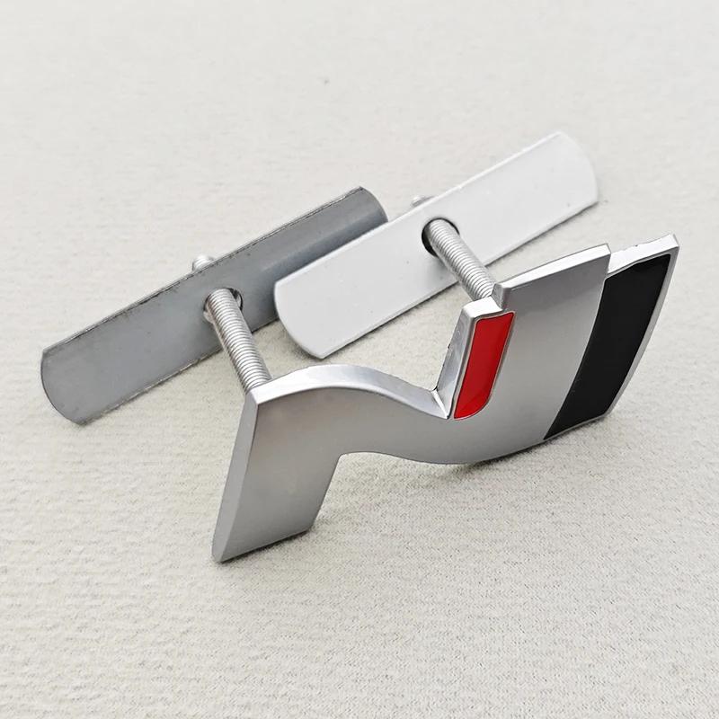 1Pc 3D Metal Logo Car Front Grille Badge Side Fender Rear Boot Trunk Emblem Badge Sticker Decal