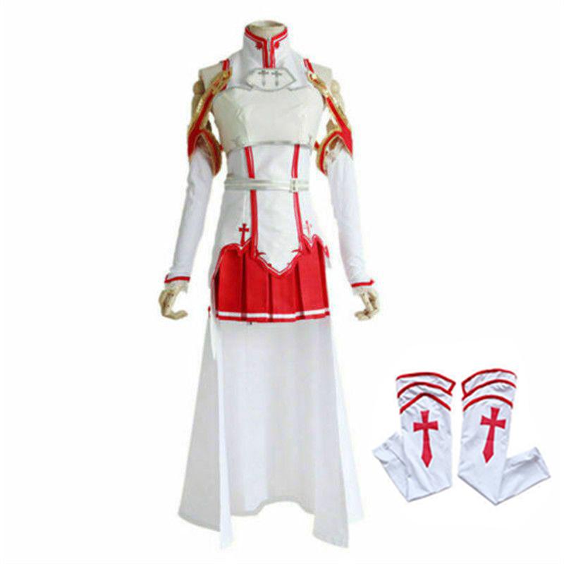 Online Art Sword Sao Alicization Asunayuuki Cosplay Costume Uniform Outfit Dress