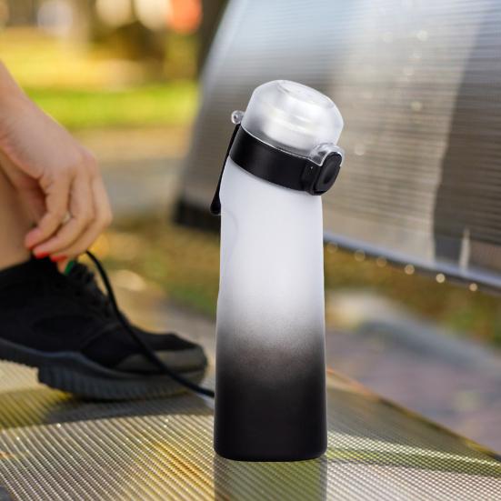 650ml Fruity Water Bottle with 7 Flavors Drinking Bottles for Outdoor Fitness Flavor Travel Mug for School