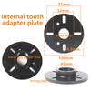 1Pc Tweeter Speaker Horn Screw Mouth Adapter Plate Treble Hifi Car Accessories For Home Theater Audio Public Address System
