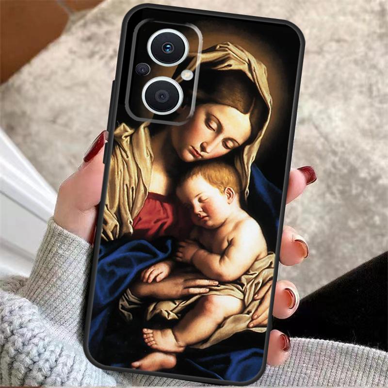 

Mother Virgin Mary For OPPO Reno 14 12 11 10 13 Pro 8T 11F 12F 13F 14F 7 8 Lite OPPO Find X9 X8 X6 X5 Pro Case OPPO Reno14 F
