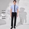 Antonio Men's 100% Cotton Liquid Ammonia Non-Iron Business Casual Shirt