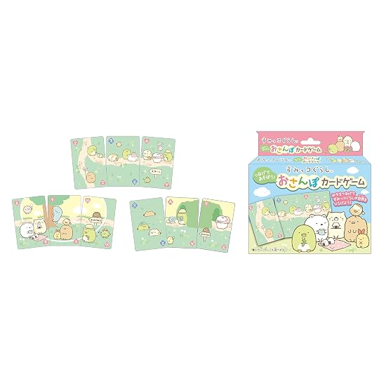 HANAYAMA Sumikko Gurashi Let's Connect and Play! Walking Card Game Ages 4 and Up