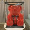70cm Eternal Rose Flower Bear - Perfect Gift for Girlfriend, Best Friend, Valentine's, Qixi, and Birthday Celebrations