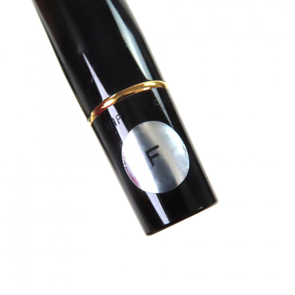 Very Good PARKER fountain pen Duofold Black GT Centennial Older Model black 18K Used