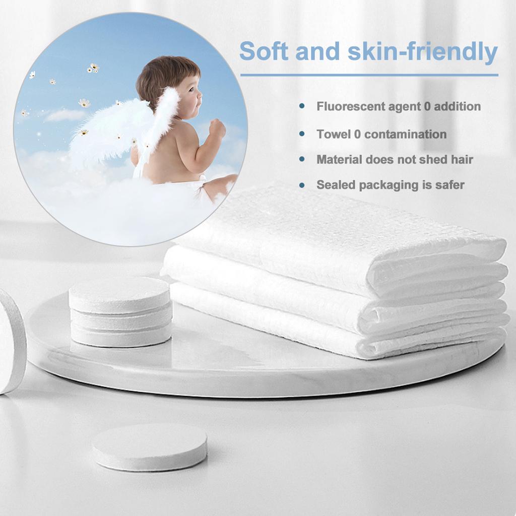 FIVE Intelligent Towel Heating Machine Disposable Towel Sterilizer with 20 Compressed Skin-friendly Towels 5s Fast Heating Support Mijia App   T