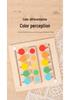 Wooden Color Matching & Sorting Board Game for Two Players - Parent-Child Interactive Educational Toy