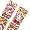 4 Stück Chinesische Rote Umschläge Jahr Hong Bao Festival Zubehörpaket Cartoon-Taschen für Party