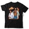Tom Selleck Tshirt 70s Retro Star Unisex and Kids Throwback Homage Vintage Macho