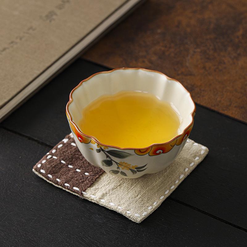 Ru Ware Ceramic Kung Fu Tea Tasting Cup
