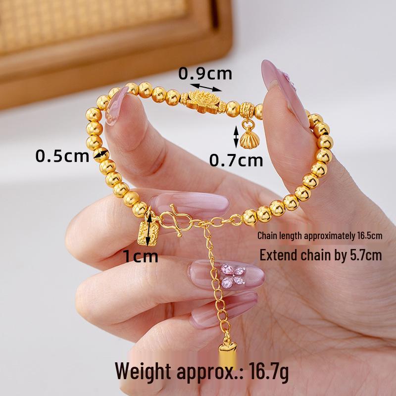 Ancient Five Emperor Coin Necklace & Diamond-Set Copper Earrings - Trendy, Long-Lasting Jewelry for Women