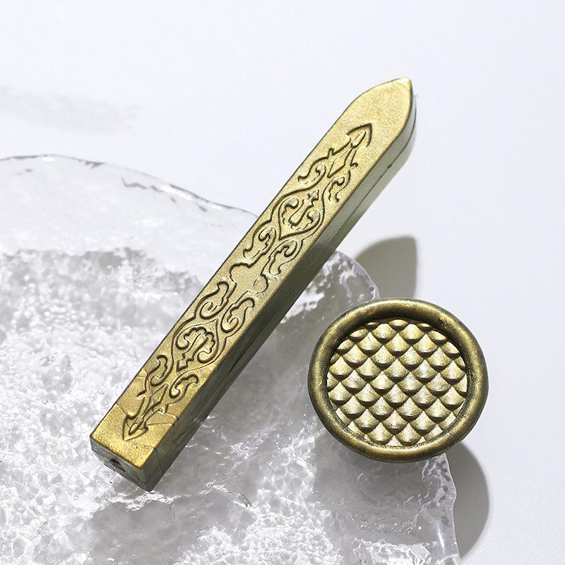 Aurora Colour Seal Wax Strip Wax Seal Stamp Candle DIY Gift Envelope Wedding Invitation Ancient Seal Wax Stamp Making Tools 1pcs