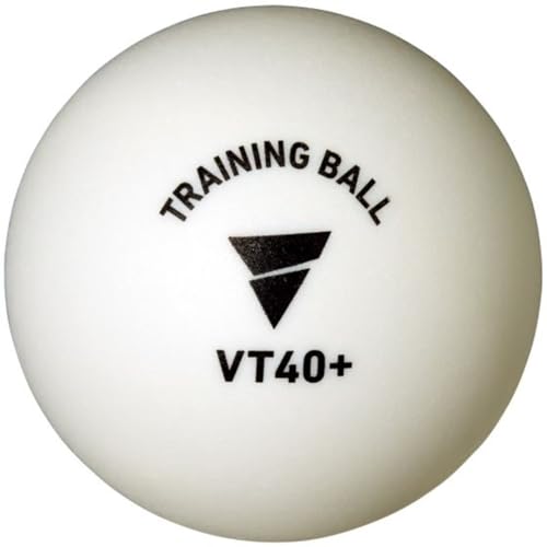 Victas VT40+ Table Tennis Training Balls, Pack of 100, 015700