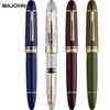 MAJOHN P140 Stilou Transparent Vârf Soare Corp Rășină Ușoară Piston Metalic Cupru PK X159 9019 Papetărie Rechizite Școlare