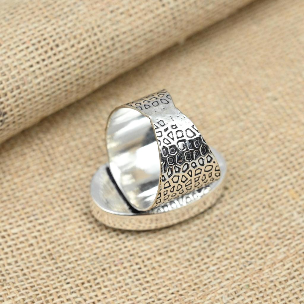 Mistic Topaz Gemstone 925 Sterling Silver Handmade Dainty Jewelry Promise Ring